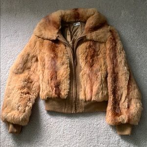 Genuine Fur bomber jacket